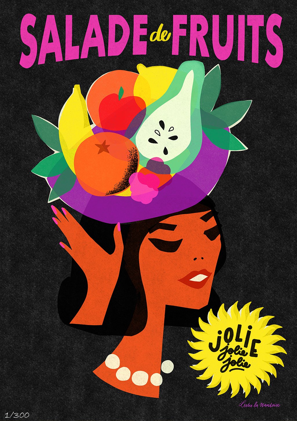 Affiche-Lulu-la-Nantaise-Salade-Fruits-1