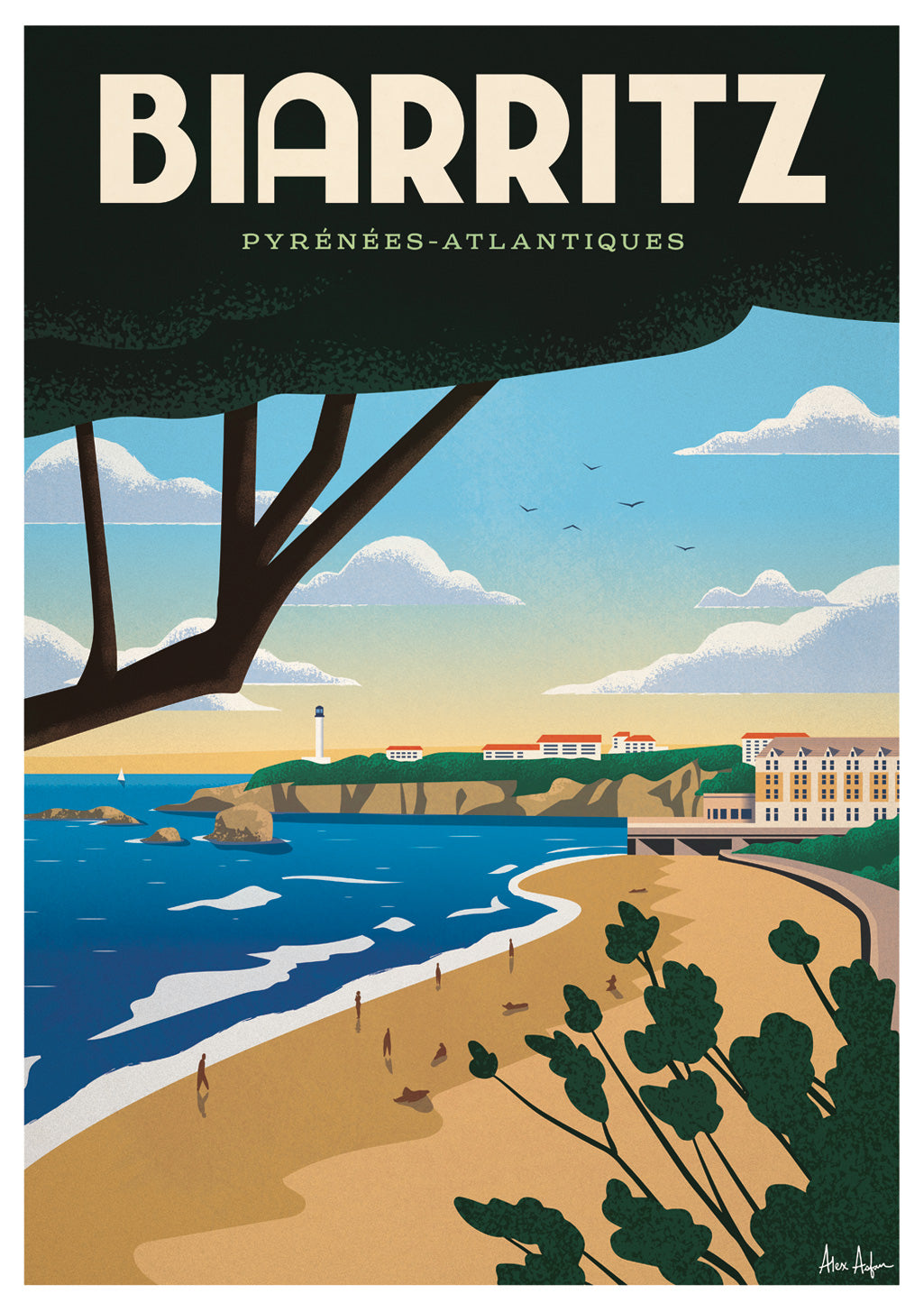 affiche-villes-alex-asfour-biarritz-1