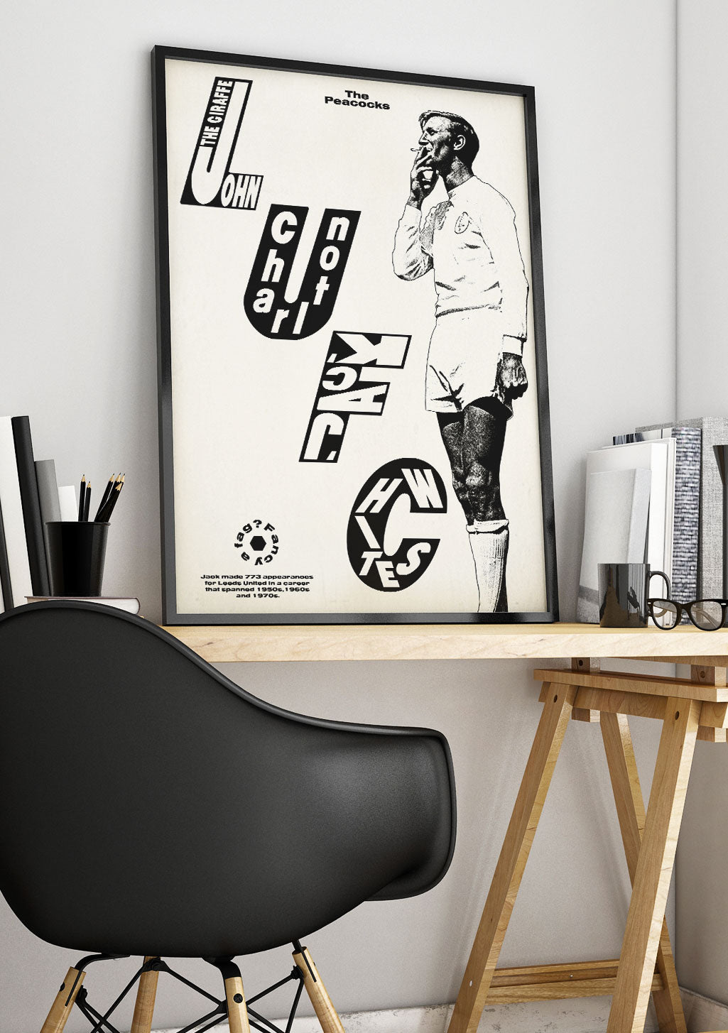 Affiche en noir et blanc, homme, texte, musique, The Peacocks, John, Chariot, not, play, dates, concert