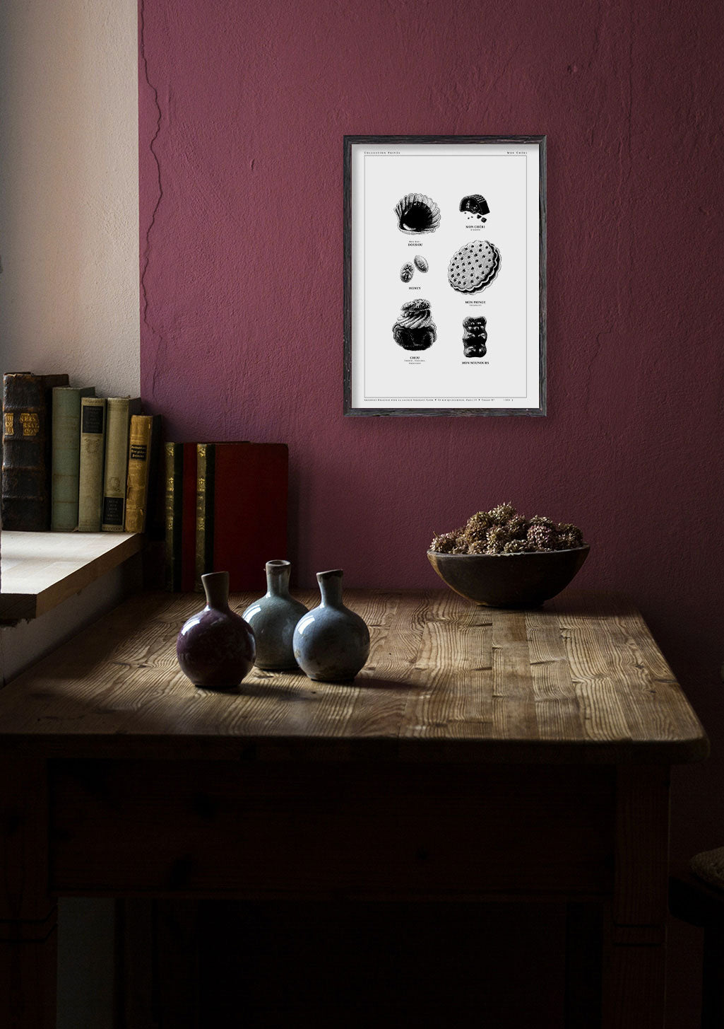 Poster de coquillages et de mollusques