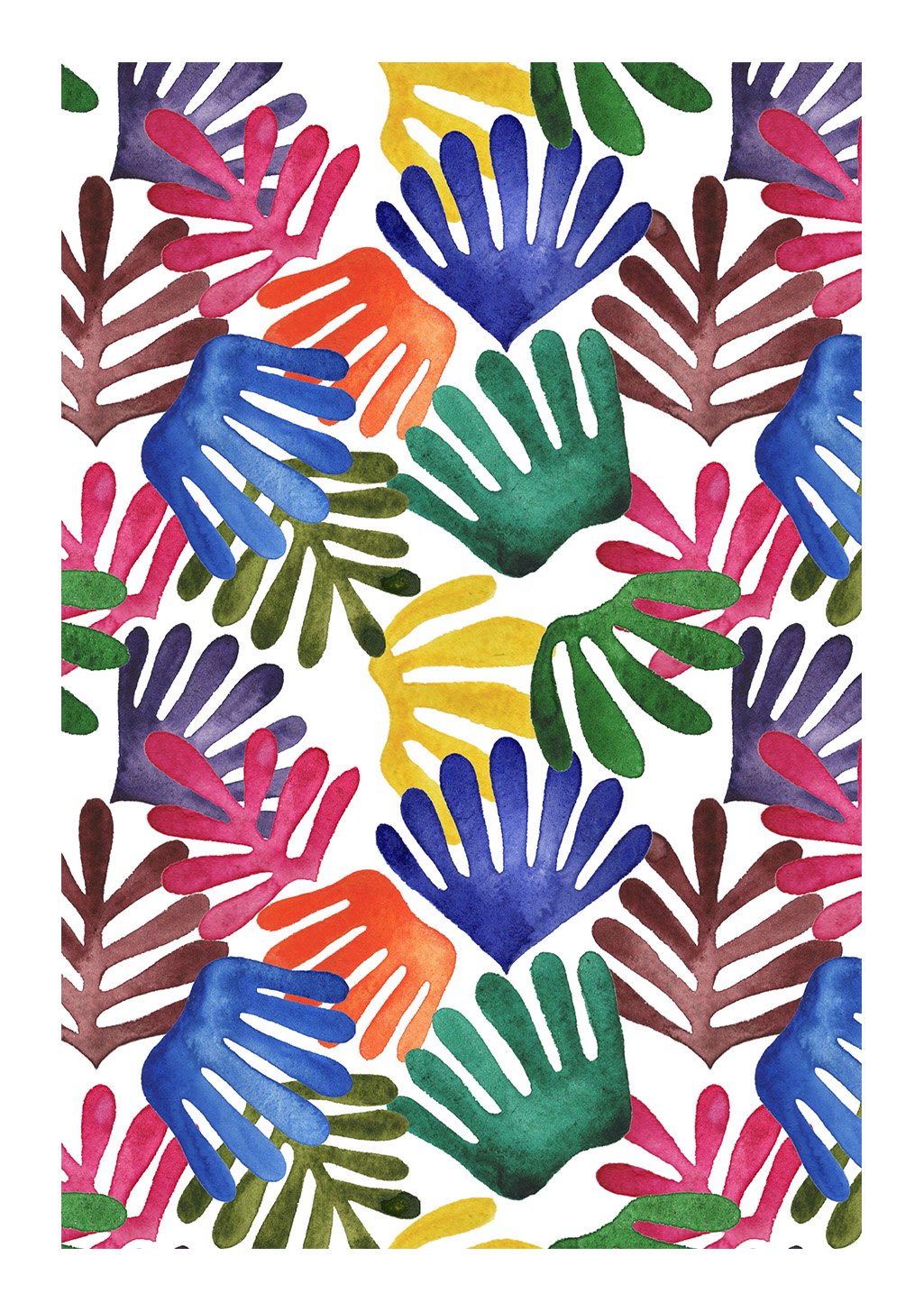 Illustrations de mains colorées, motifs, mains multicolores, motifs de mains, mains jointes, motifs de mains colorées
