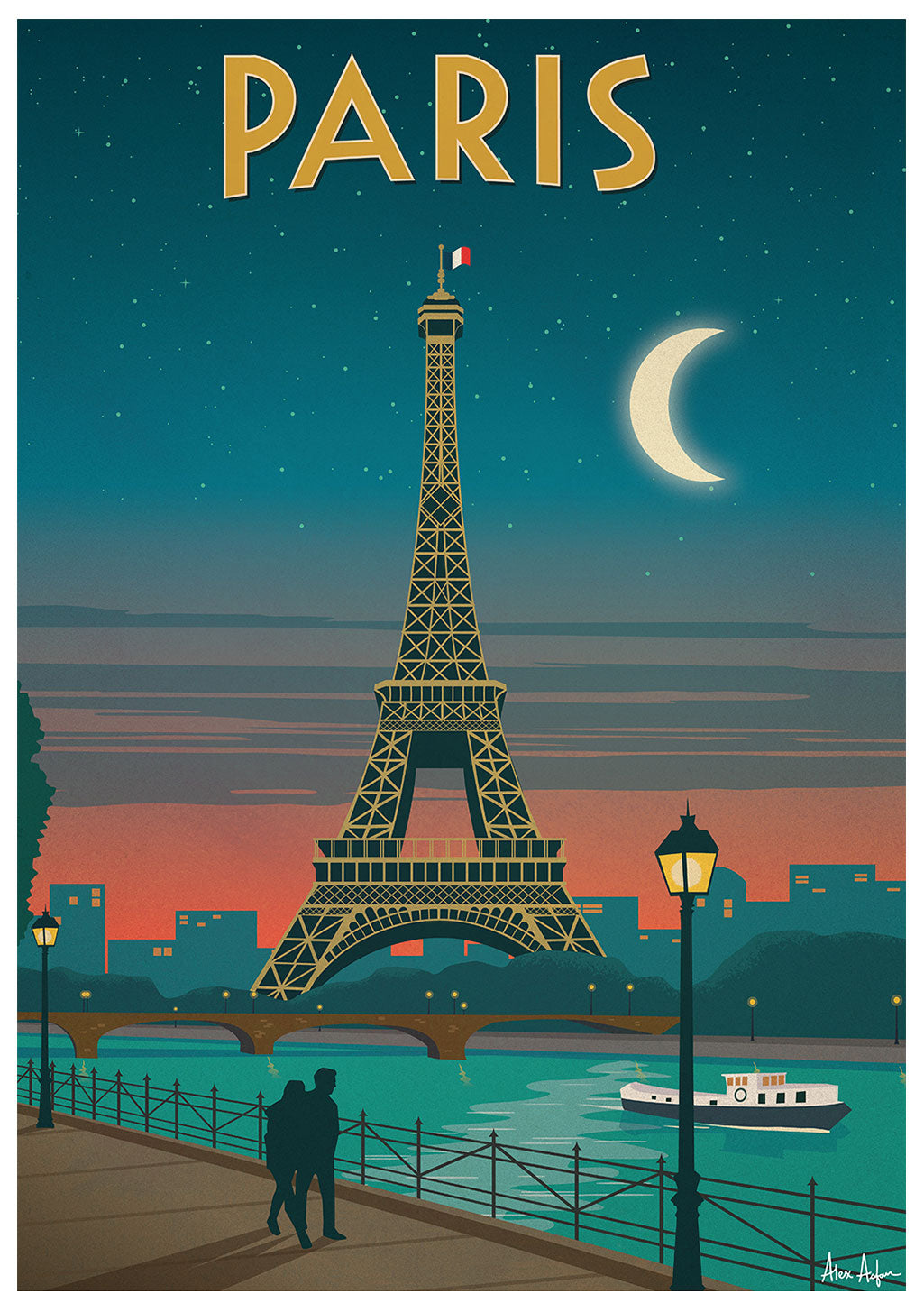 affiche-paris-alex-asfour-paris-moonlight-1