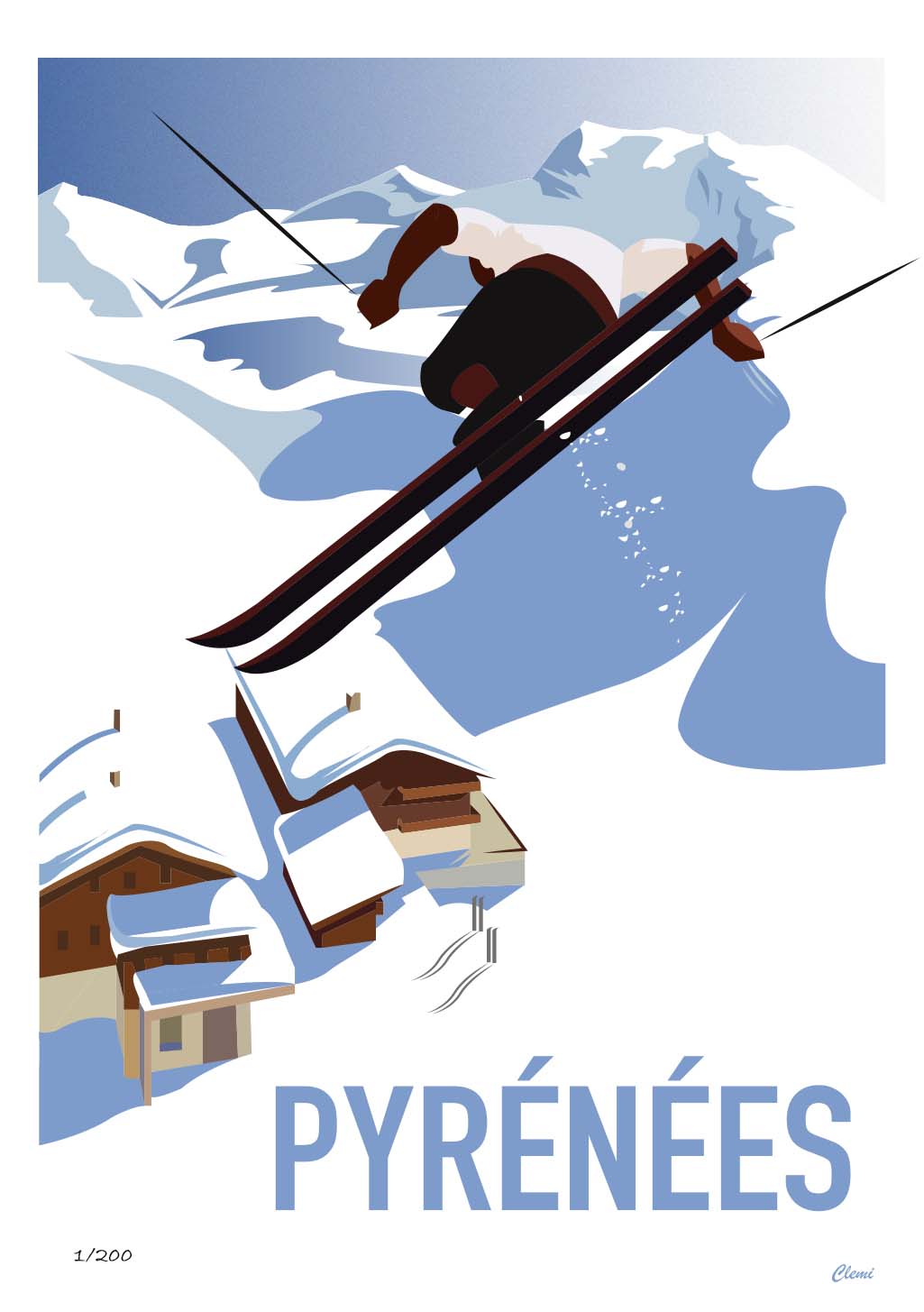 affiche-hors-piste-clemi-pyrenees-1