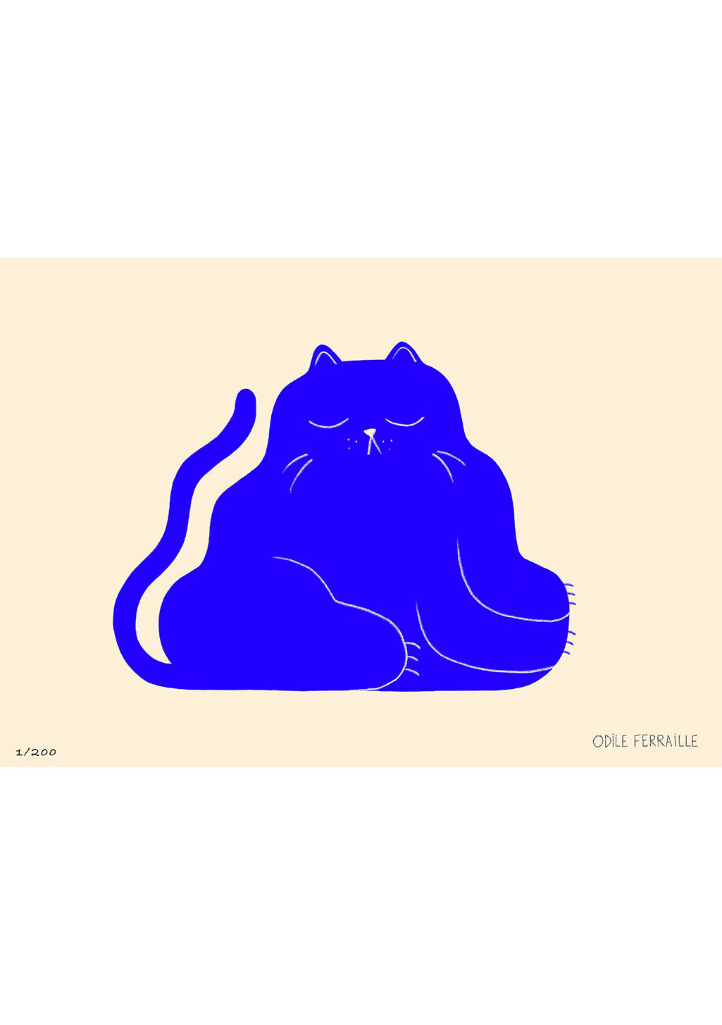 affiche-kids-odile-ferraille-blue-cat-1