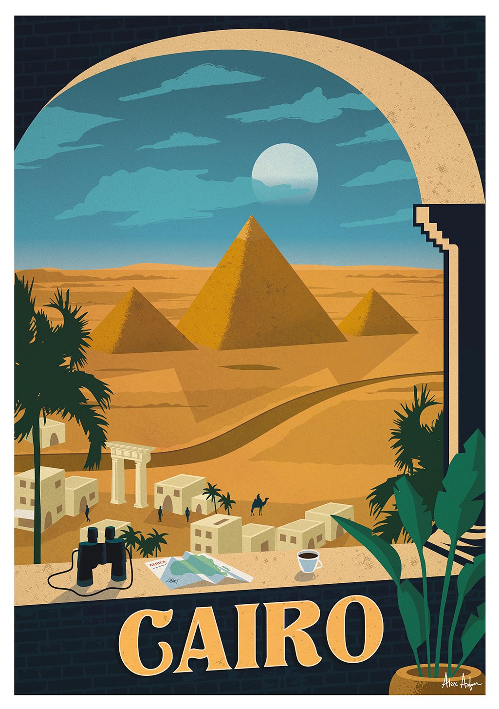 affiche-villes-alex-asfour-cairo-1