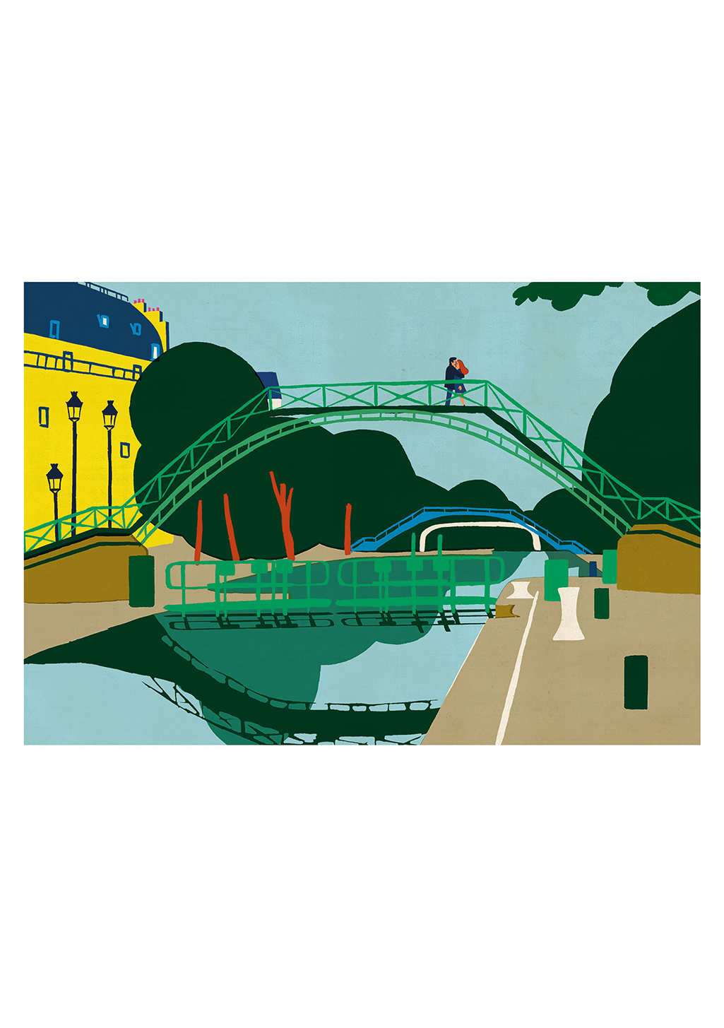 affiche-paris-paul-thurlby-canal-saint-martin-1