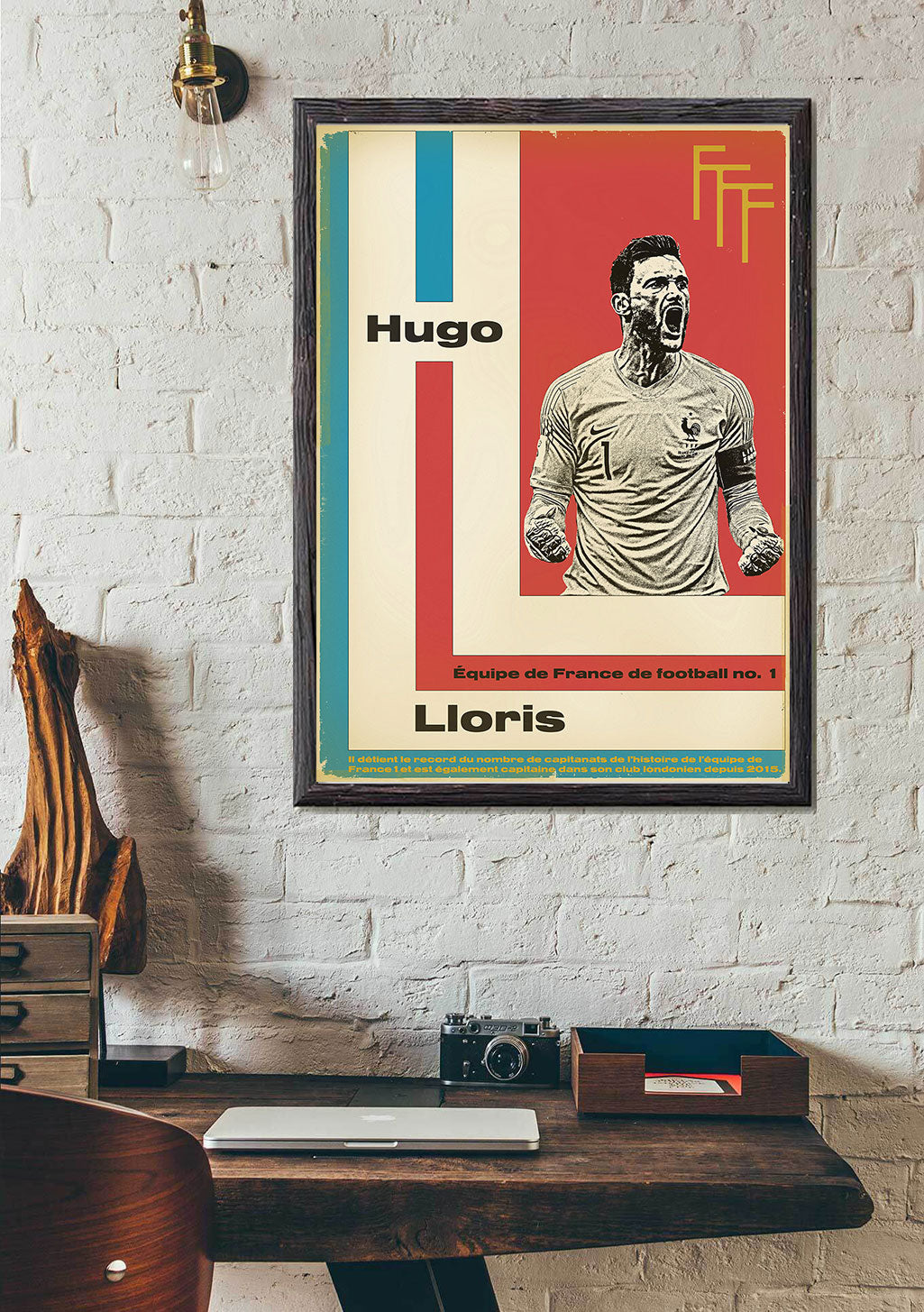Poster Hugo Lloris, Équipe de France de football no. 1