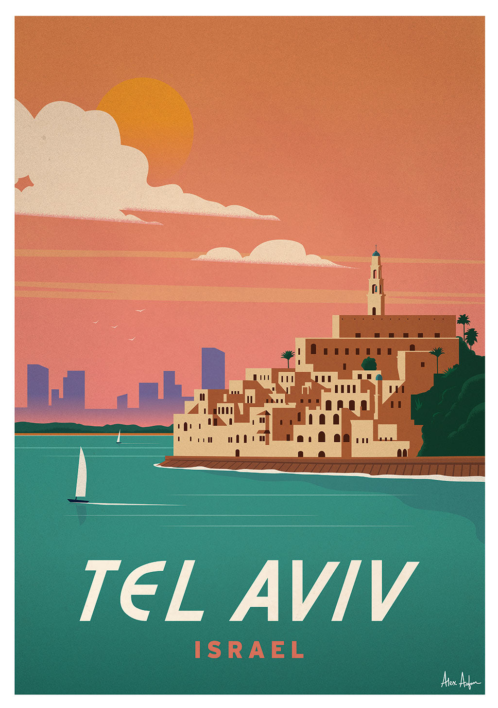 affiche-villes-alex-asfour-tel-aviv-1