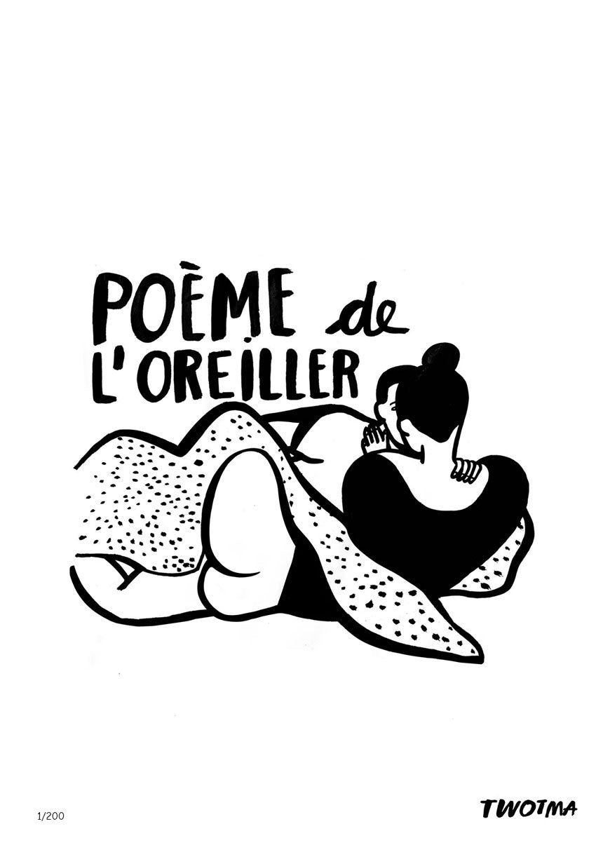 poeme de l'oreiller