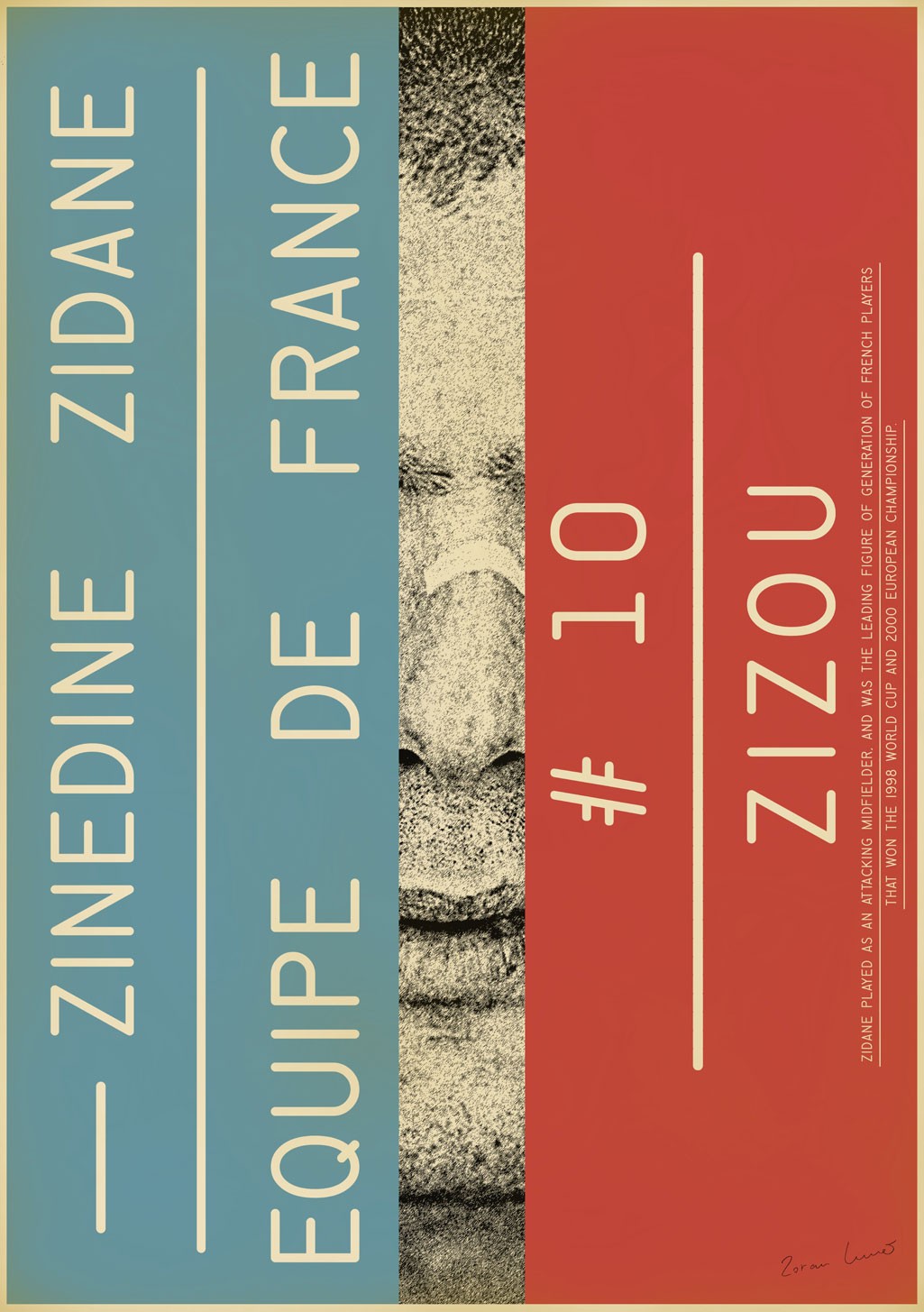 affiche-football-zoran-lucic-zidane-zizou-1