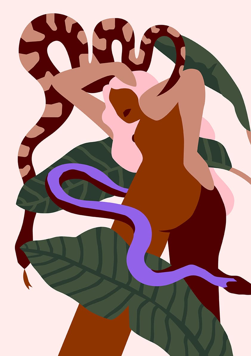affiche-animaux-alexandra-de-assunçao-femme-aux-serpents-1