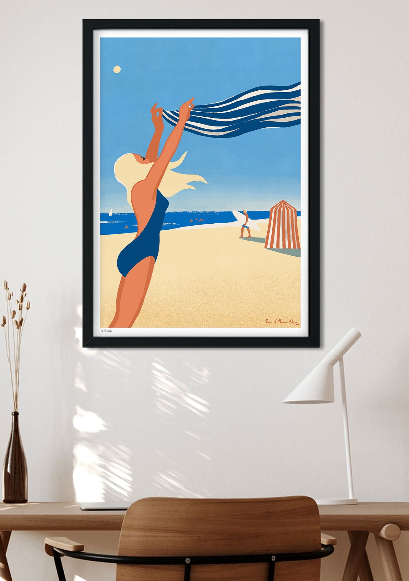 Femme plage soleil maillot de bain