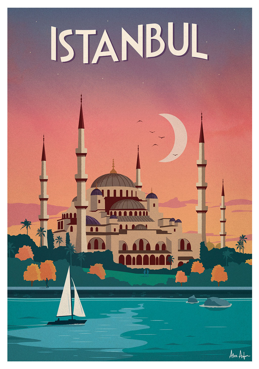 affiche-villes-alex-asfour-istanbul-1
