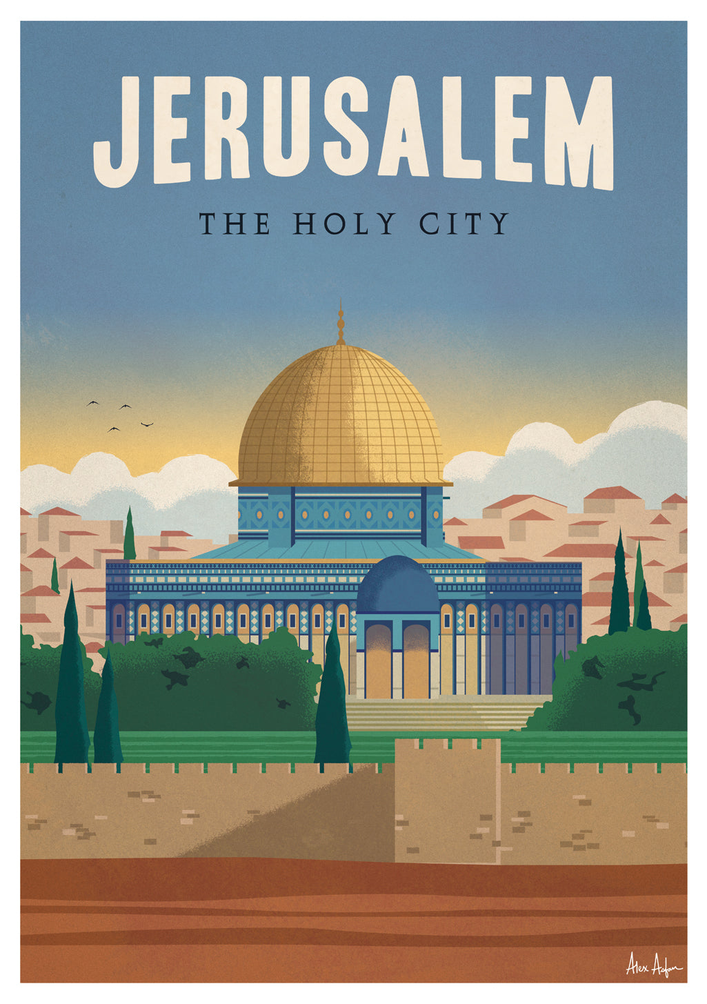 affiche-villes-alex-asfour-jerusalem-1