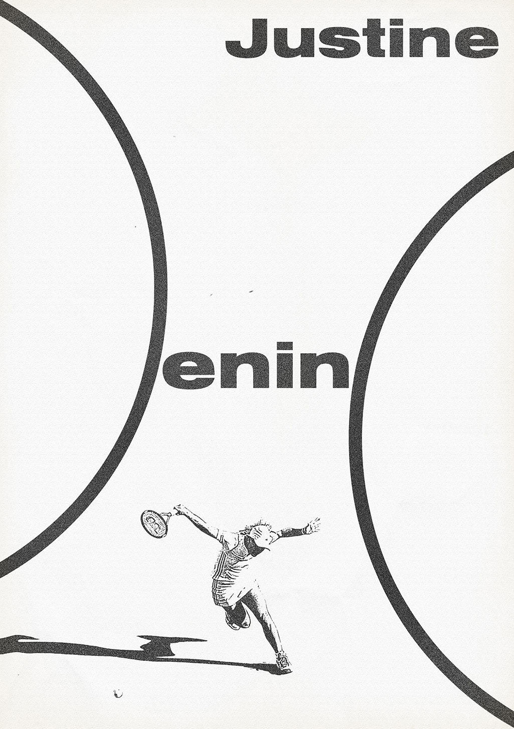 Tennis, Nom, Circles, Sport, Monochrome, Serve, Dynamique, Tennis Player, Action, Text, Design, Sportif