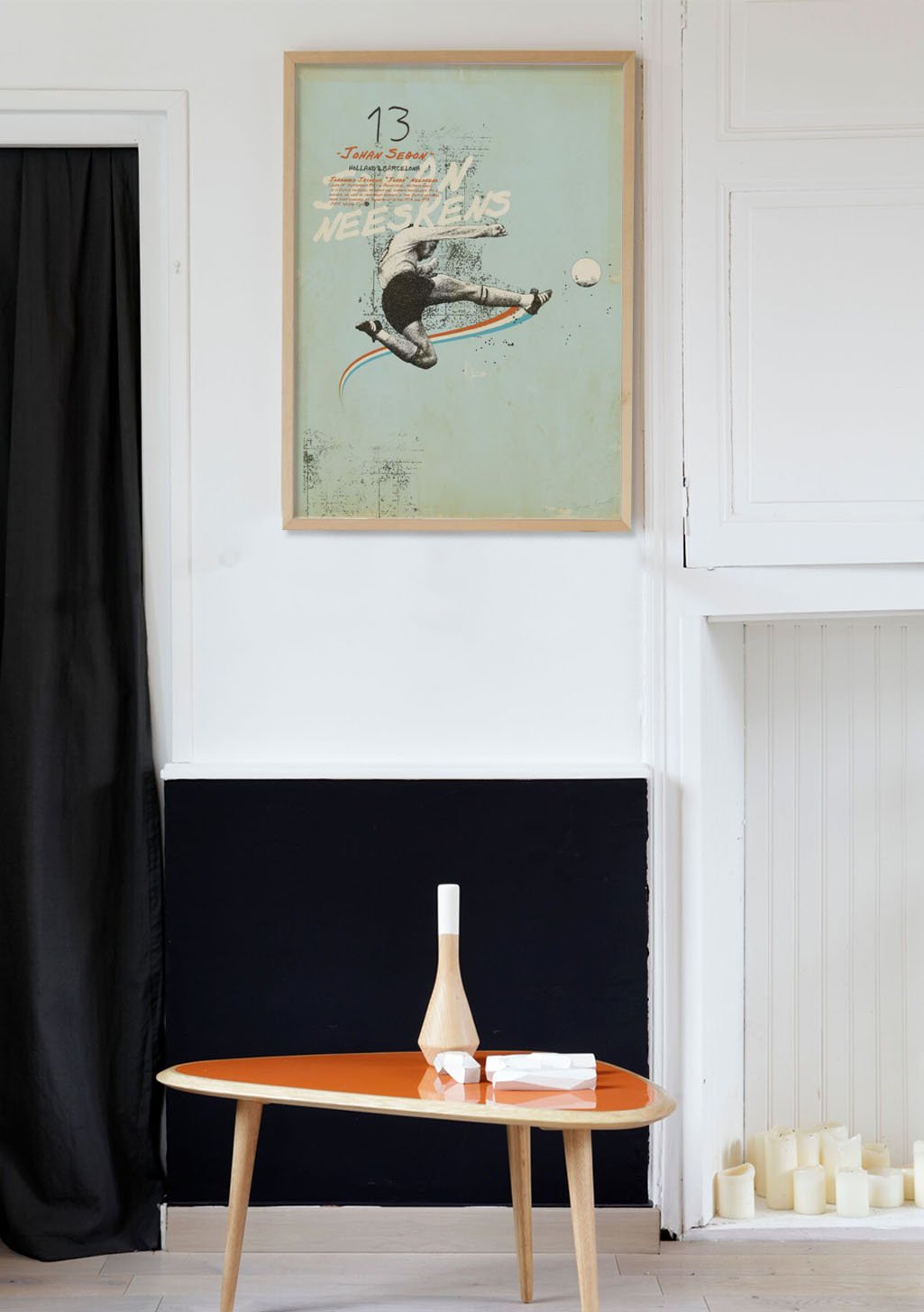 Poster de skateboard avec un skateur en plein air