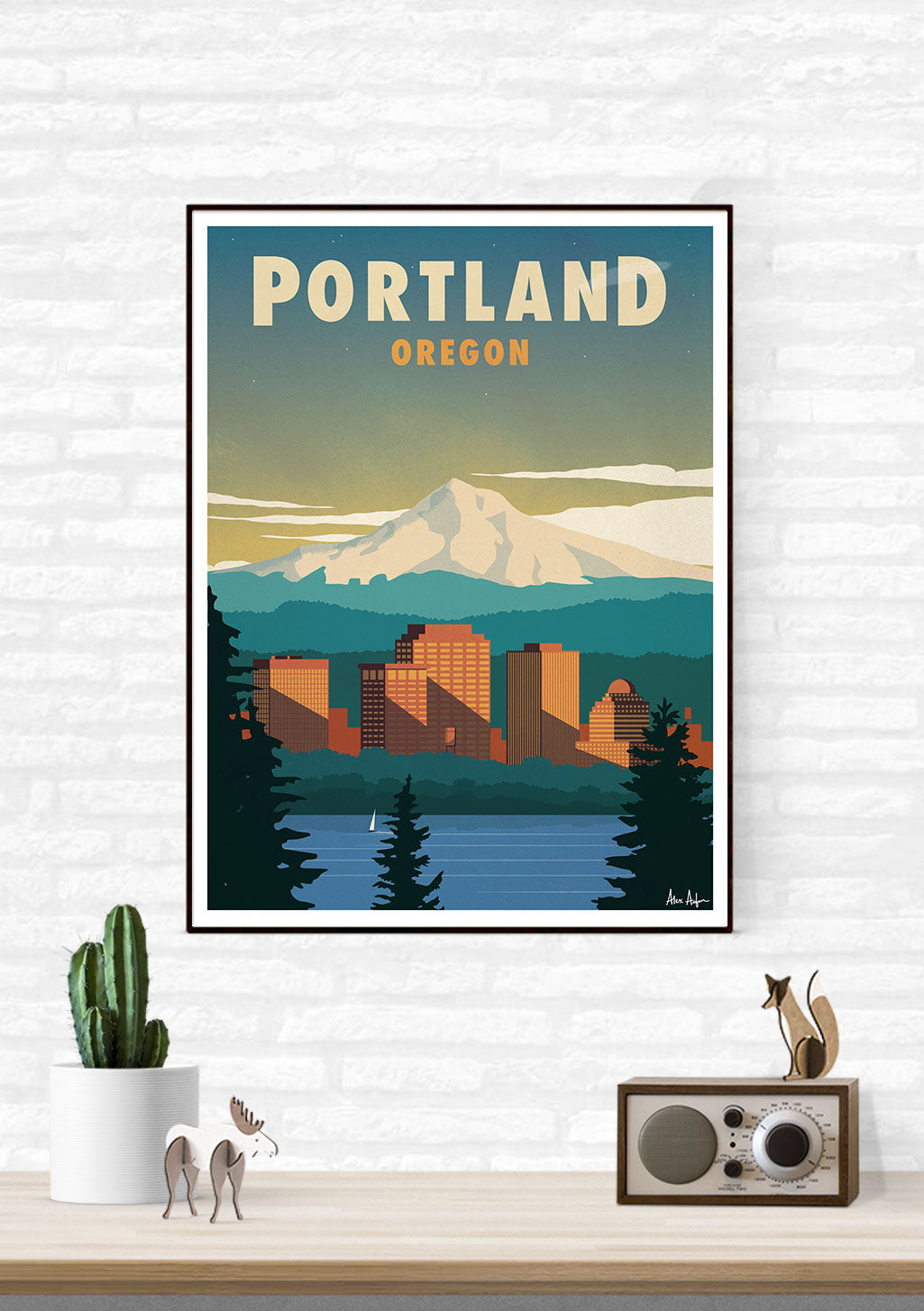 Portland Oregon Ville Montagne Nature