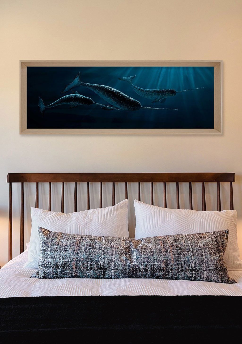 Poster de baleines sous-marines