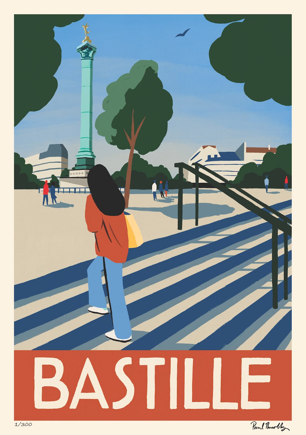 Affiche Bastille - Affiche Paris